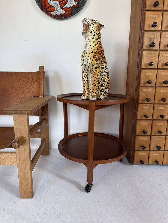Image 1 of Vintage ceramic leopard, Italy '60s