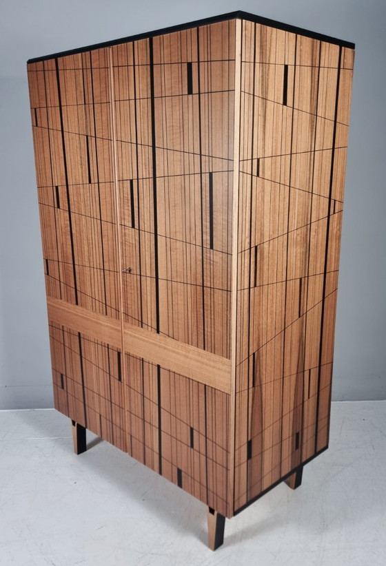 Vintage kledingkast in beukenhout, jaren 70 – Kledingkasten, Wood (photo 7 of 13)