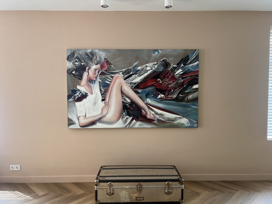 Image 1 of Telmomiel Painting 120 x 200 cm. Original rare collector’s item