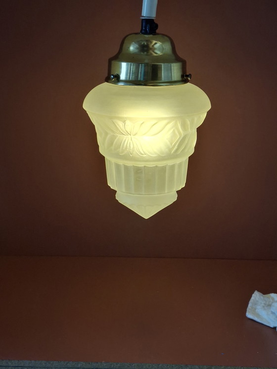 Image 1 of Hängelampe im Art-Deco-Stil