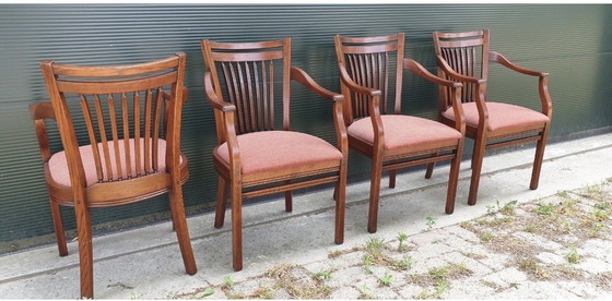 Image 1 of 4 sillones de comedor Bannink de cerezo