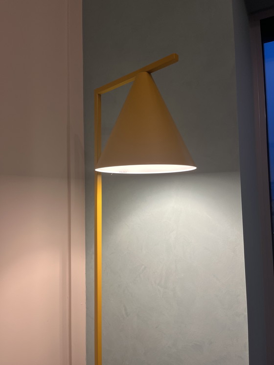 Image 1 of Formal Floor Mustard Lamp