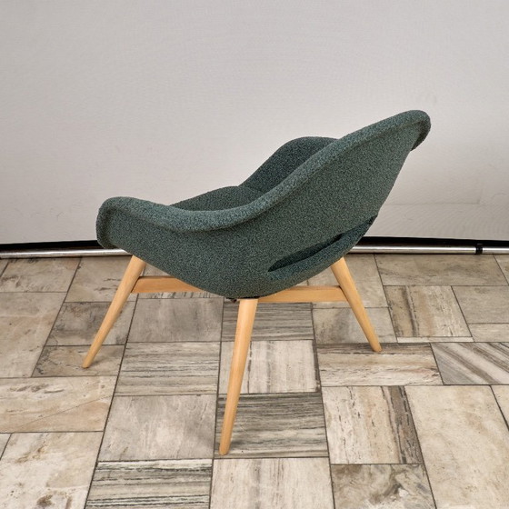 Image 1 of Vintage Shell Lounge Chair van Miroslav Navratil, jaren 60, Tsjechoslowakije