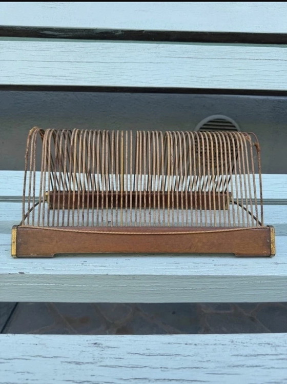 Portadischi Polydor Vintage Per 45 Giri, Anni ’60-’70 – Portariviste, Metal, Wood (photo 6 of 7)