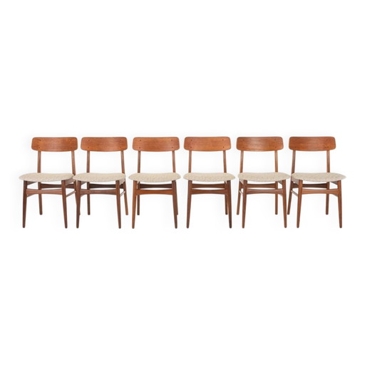 Sillas de comedor de Farstrup Møbler, años 60, juego de 6