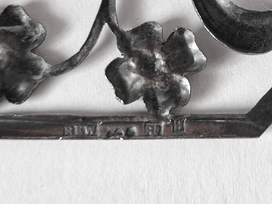 Ragnar Wahlberg - Swedish silver brooch from 1943 – Decorative Objects (photo 5 of 5)