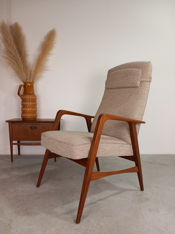 Image 1 of Poltrona Alf Svensson Fritz Hansen Kontur | Restaurato di metà secolo