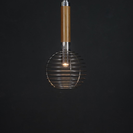 Vintage-Pendelleuchte, Modell Urban von Esperia Luci, Italien 1970er Jahre.