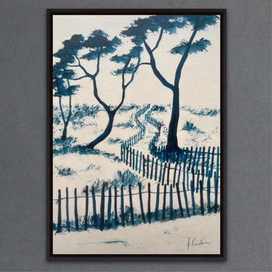 Image 1 of Schets van de kunstenaar, 21x15 cm