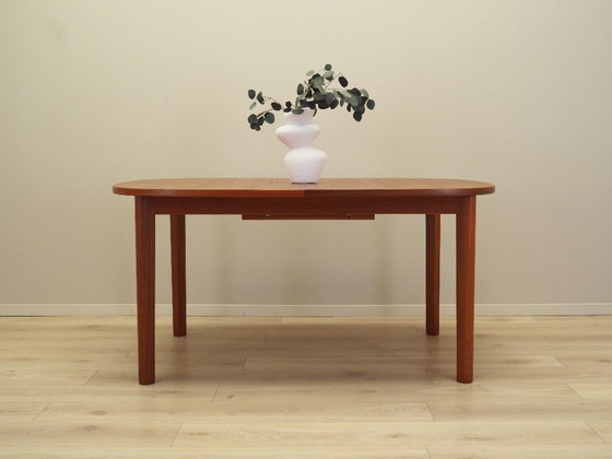 Image 1 of Tavolo in teak, design danese, anni '70, produttore: Farstrup Møbler