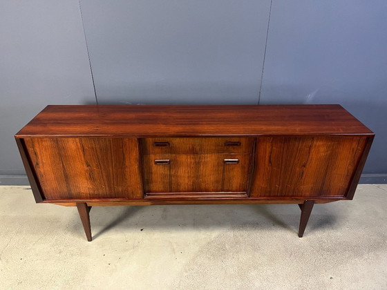 Image 1 of Vintage scandinavian Rosewood Sideboard, 1960s 