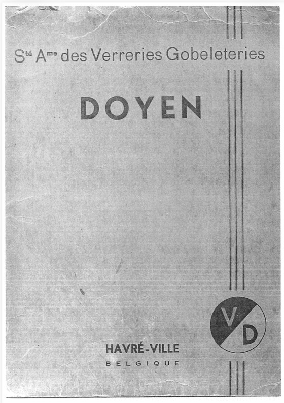 Vasos Doyen “Yvette” – Juego de seis vasos. Bélgica, época Art Déco, circa 1930. – Vasos y jarras, Crystal (photo 15 of 15)