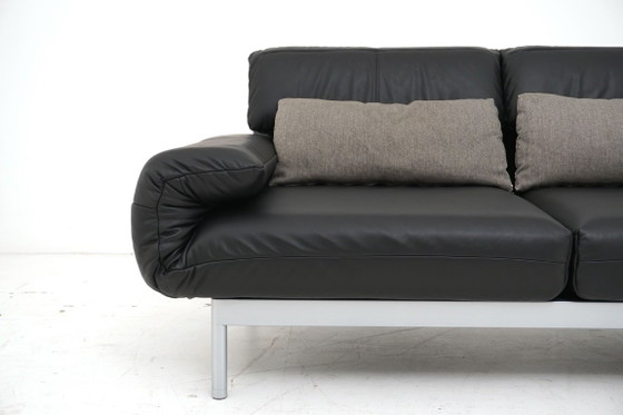 Divano letto in pelle nera, Rolf Benz, Divani letto, Metallo, Nero, Modern (foto 10 di 15)