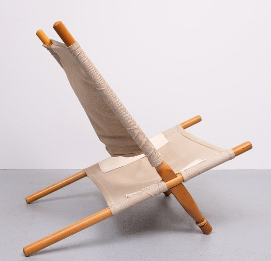 Image 1 of Ole Gjerlov Knudsen for Cado Saw chair 1960 Denmark
