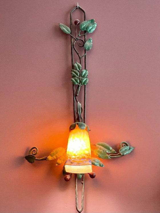 Image 1 of Paire d'appliques Muller Frères