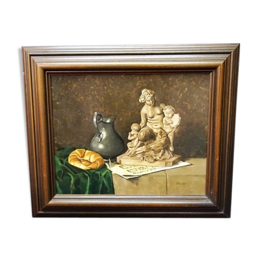Painting Still life – schilderijen tekeningen, Canvas
