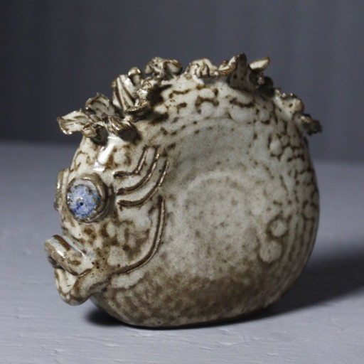 Alexis Kostanda in Vallauris - Zoomorphic Ceramic Flower Vase, 1980s – vazen