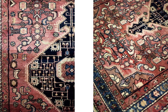 Image 1 of Tappeto vintage Zanjan Hamadan, Medio Oriente, tessuto a mano, anni '60