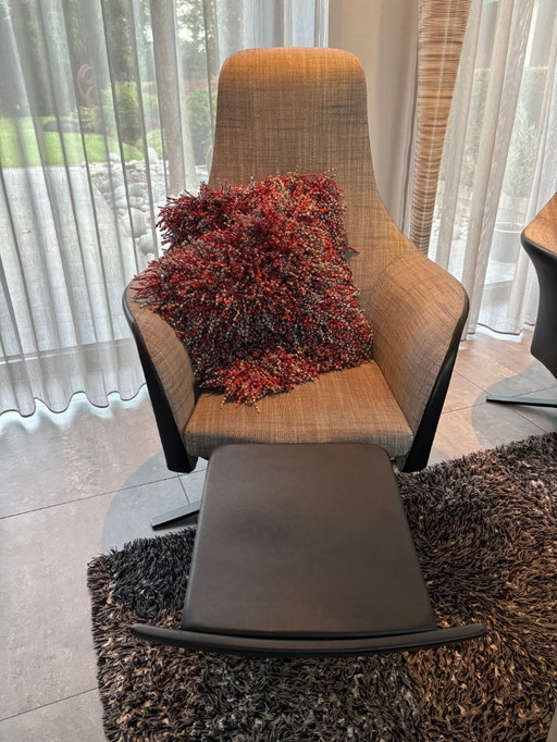 3x Armchairs Montis Marvin
