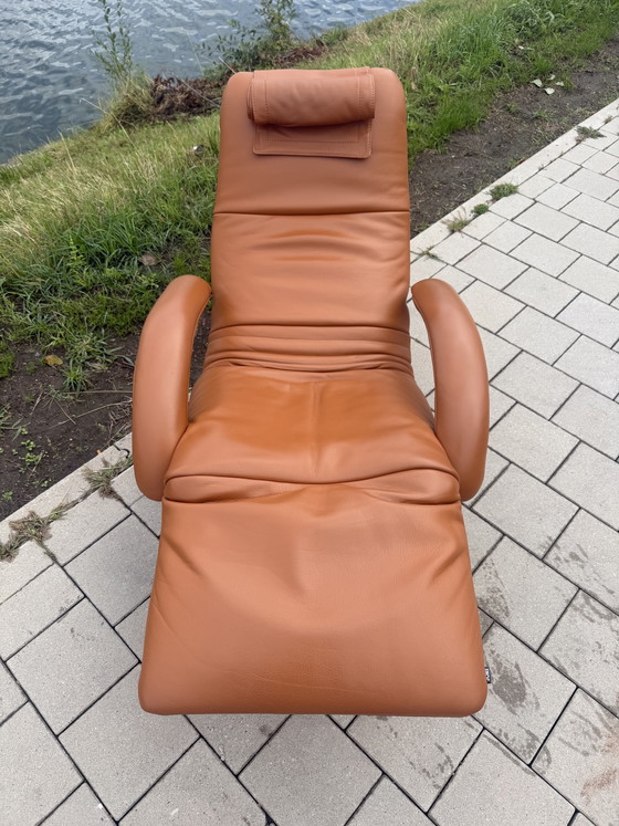 Wunderschöner Jori Yoga Relax in perfektem Zustand! Cognac Fuerte – Sessel, Leather (photo 15 of 15)
