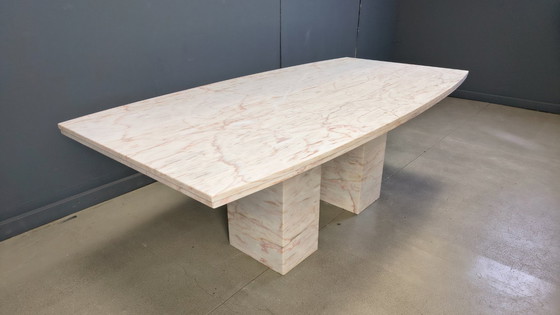 Image 1 of Vintage marble dining table, 1970s