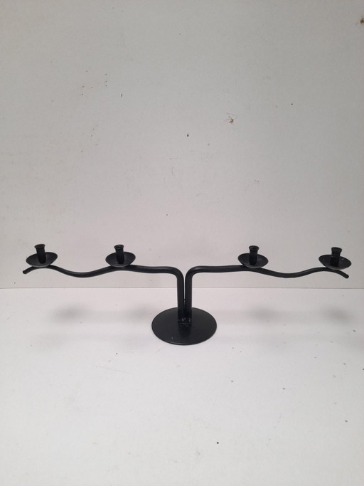 Black metal Candle holder Hysteria