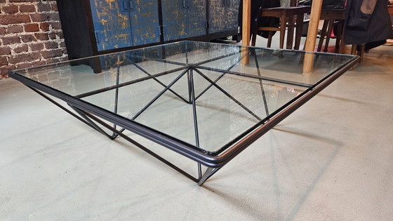 Alanda Paolo Piva style coffee table – B&B Italia, Glass, Metal (photo 6 of 10)