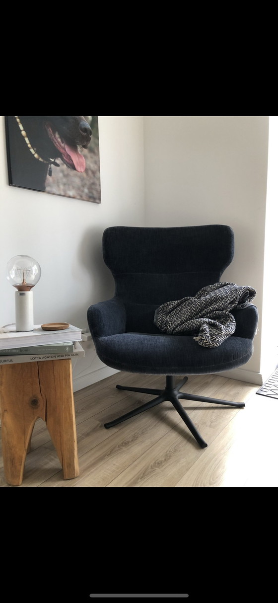 Image 1 of BoConcept fauteuil met voetenbank