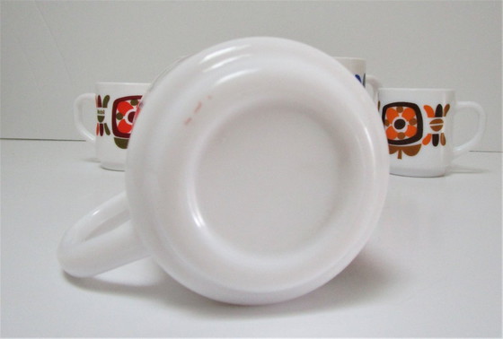 Image 1 of 1970s floral mugs and cups