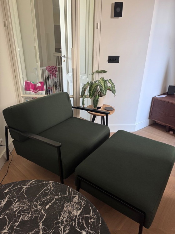 Image 1 of Studio Henk Co Lounge Chair + Ottoman 