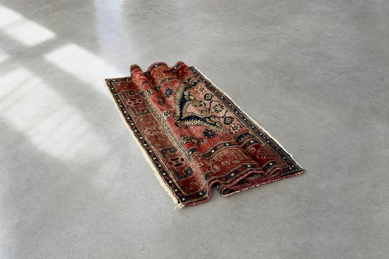 Tappeto Hamadan Kamse orientale vintage tessuto a mano dal Medio Oriente, anni '60 – Oggetti decorativi, Wool (photo 3 of 14)