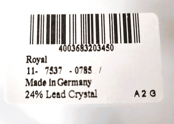 Image 1 of Villeroy & Boch Crystal Bowl X 6