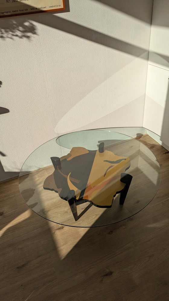 Image 1 of Mesa de centro Carlo Malnati estilo Memphis