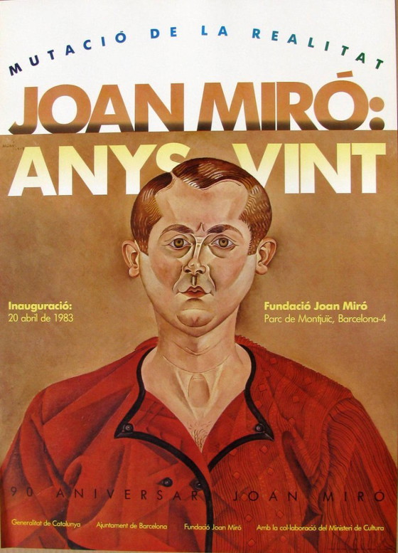 Image 1 of 2 affiches van Miró