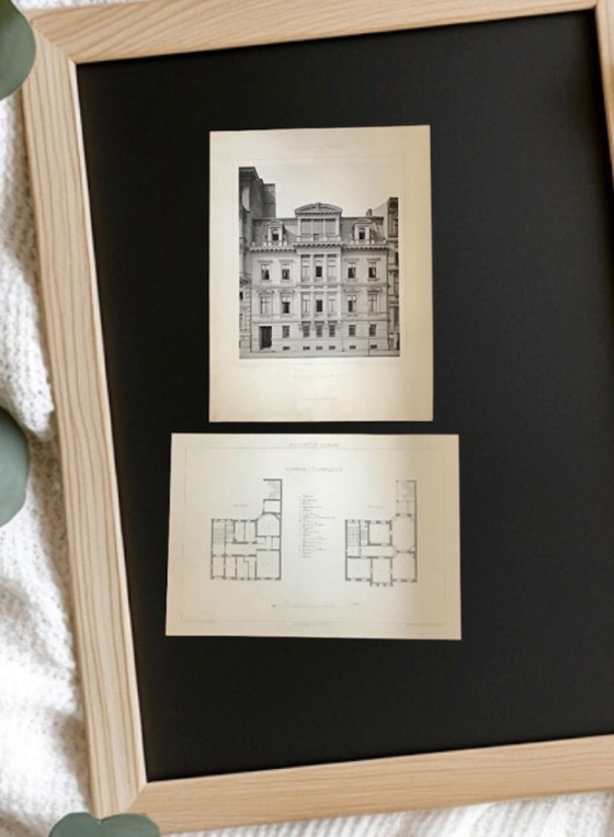 Image 1 of Illustrations of 19th century Berlin architecture