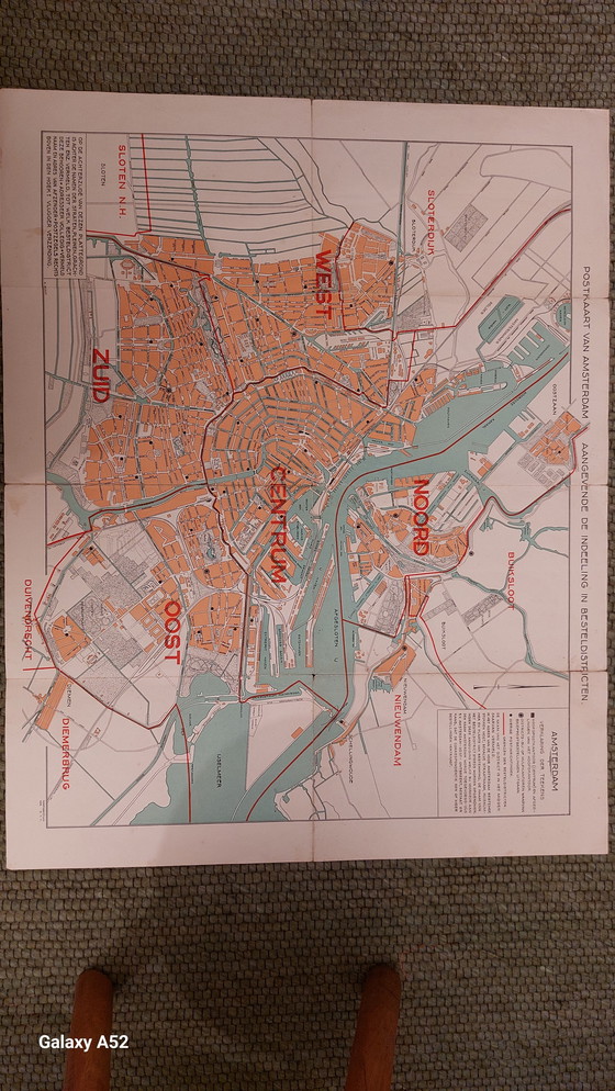 Image 1 of postal delivery card Amsterdam