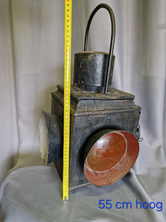 Image 1 of Lampada di segnalazione antica