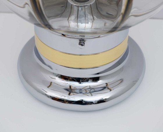 Image 1 of Lampada da tavolo in vetro di Murano di Toni Zuccheri, stile moderno di metà secolo, anni '70