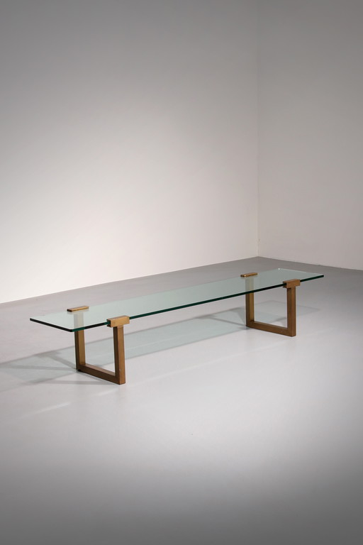 Low Sidetable Model T54 by Peter Ghyczy 1970