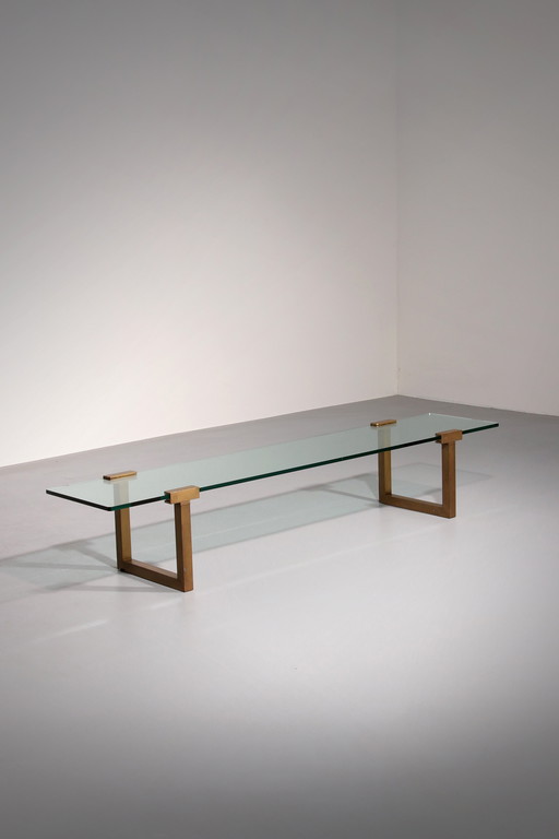 Table basse Modèle T54 par Peter Ghyczy 1970