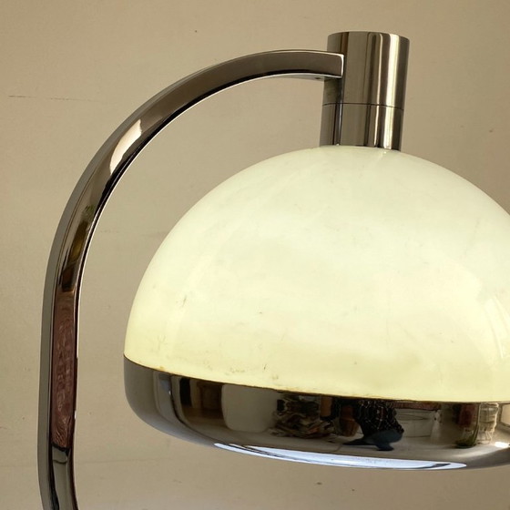 Tischlampe aus Chrom und Plexiglas, Design Franco Albini, Italien 1970er Jahre – Tischlampen, Aluminium (photo 10 of 12)