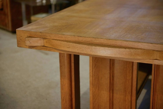 Art Deco oak table by Léon and Maurice Jallot 1940s – Dining tables, Wood (photo 14 of 15)