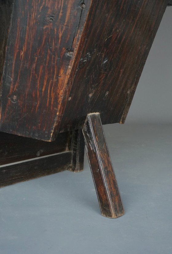 Image 1 of Chaise d'agneau ancienne en pin gallois, datant des années 1820