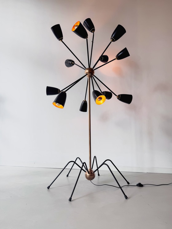 Image 1 of Originele Vloerlamp Spootnik (Uniek stuk)