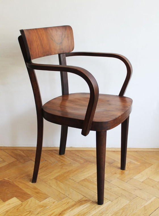 Image 1 of Coppia di sedie Art Déco degli anni '30 di Tatra