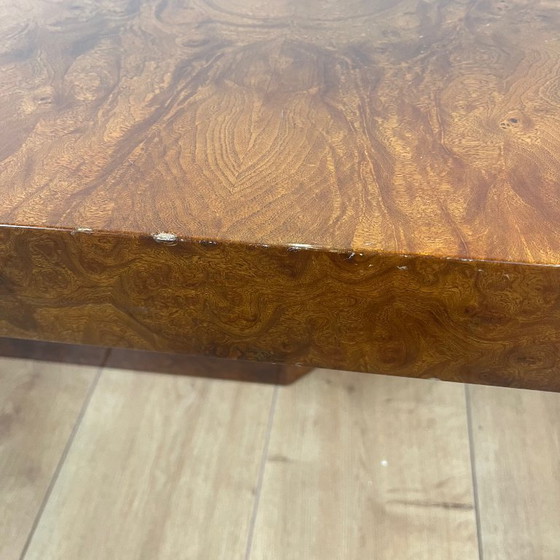 Image 1 of Art Deco coffee/bar table in burr wood – 1930s/1940s