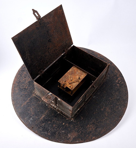 Image 1 of Antique wall clock 54cm with Lenzkirch movement