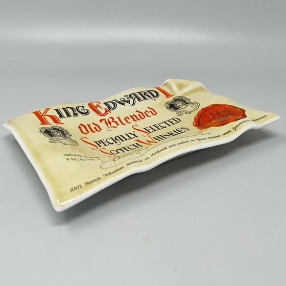 Catchall/Vide-Poche in porcellana "KING EDWARD I" di Piero Fornasetti, anni '60. Made in Italy. (photo 2 of 9)