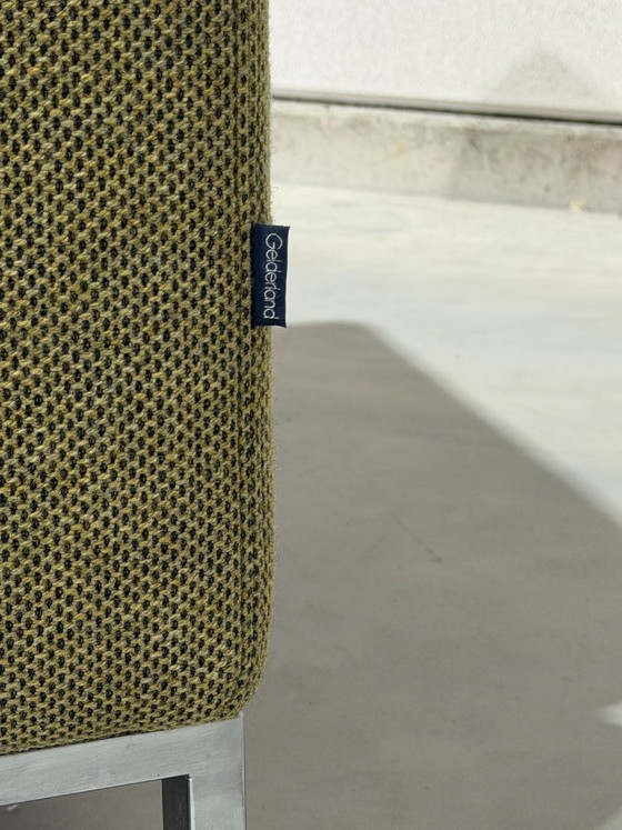 Gelderland 6511 Armchair green - as good as new, Textile, Metal, Modern (photo 3 of 10)