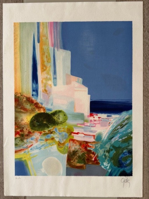 Litografia di Daniel Gélis